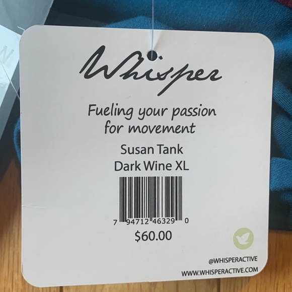 Vie Active / Whisper / Old Navy loose fitting Tank Tops. XL (S fits larger) NWT - Picture 6 of 7
